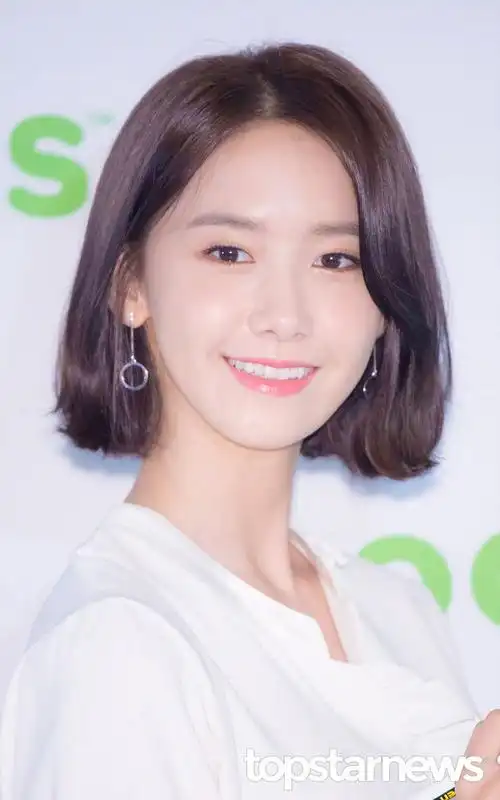 一组林允儿短发的特写,360度无死角的美