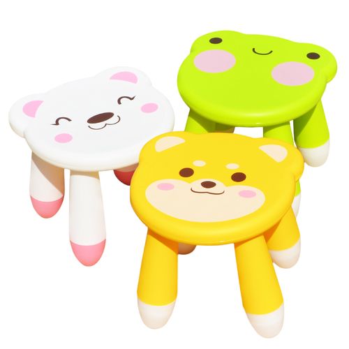 儿童小圆凳小椅子家用椅子小凳子小孩板凳宝宝座椅卡通踩脚凳防滑