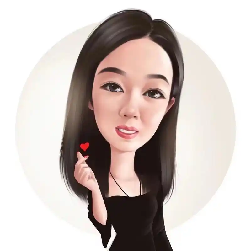 英姿飒爽的职场女强人微信头像 能代表自己职业的手绘微信头像