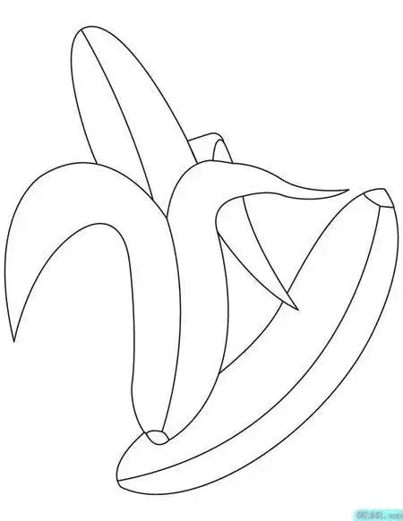 怎样画香蕉简笔画香蕉简笔画水果简笔画大全画香蕉简笔画香蕉卡简笔画