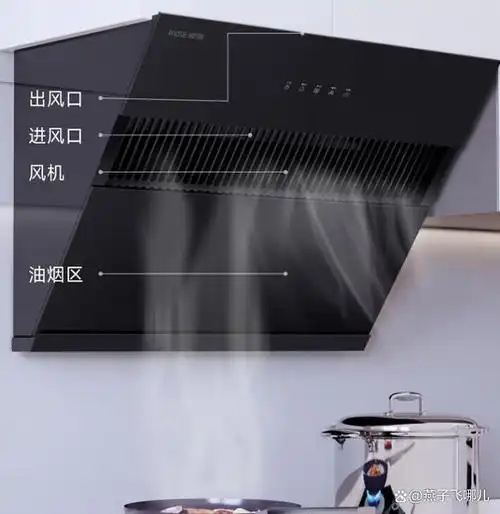 樱雪侧吸抽油烟机c1925(b)w,750mm小巧机身,小厨房更省空间