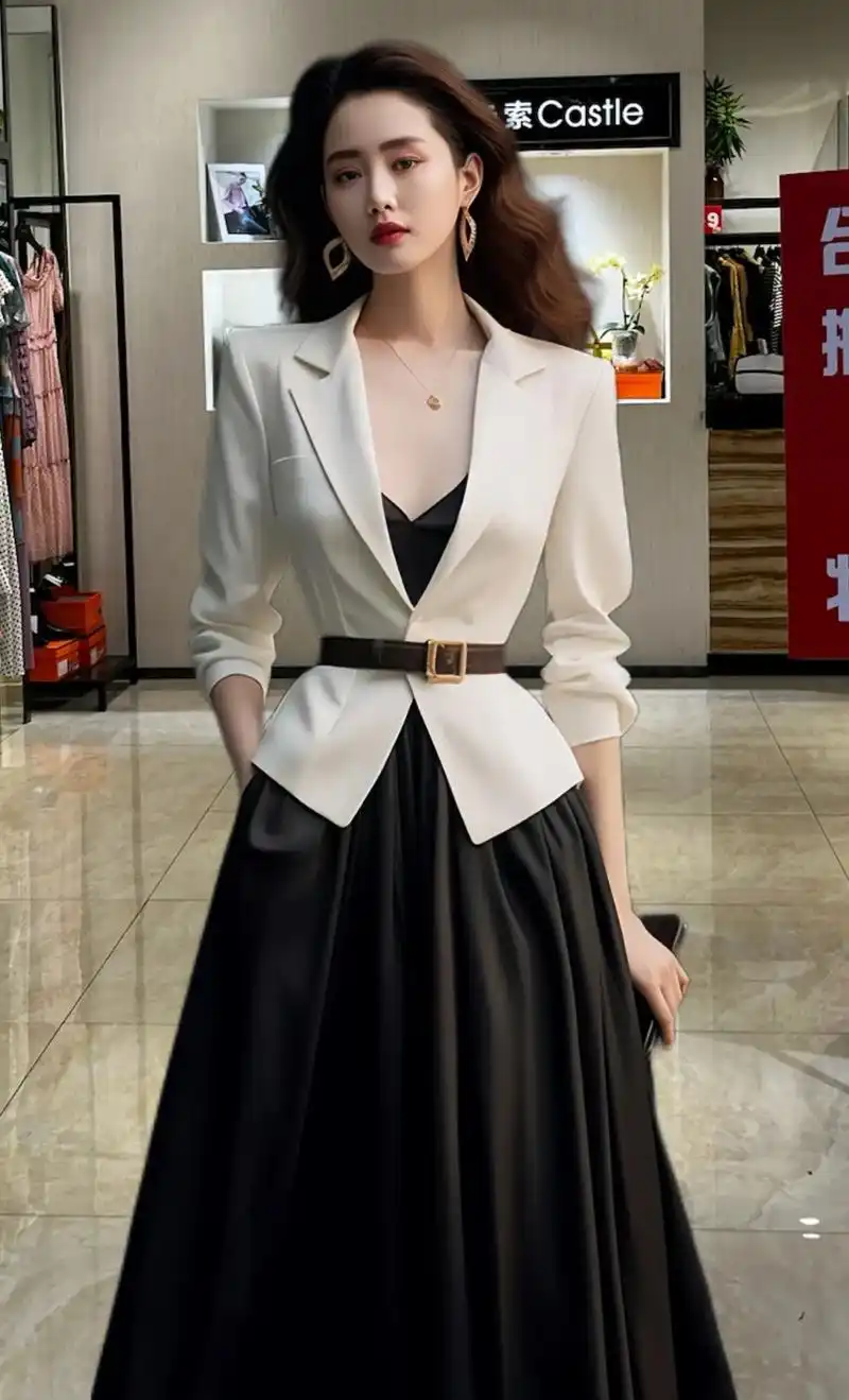 小众设计感 #职业女性西装套装推荐 春风拂面,时尚如影随形