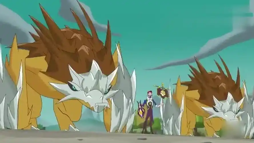 兽王争锋:灵兽攻击泰羽金刚瑞壳兽,泰羽想到主意反攻真妙