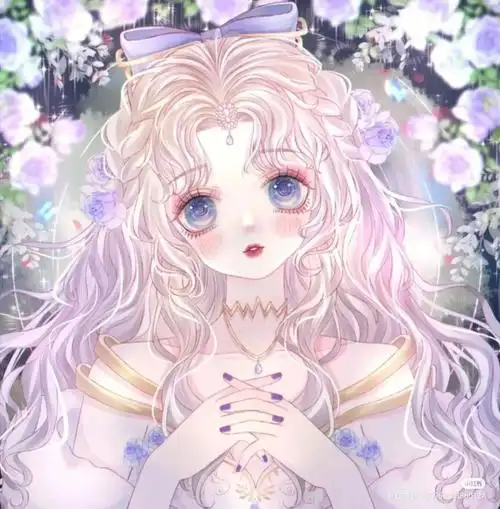 二次元仙女卡通头像