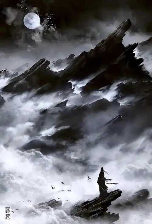 丙希赏析 丨 惊艳!插画师笔下的武侠世界