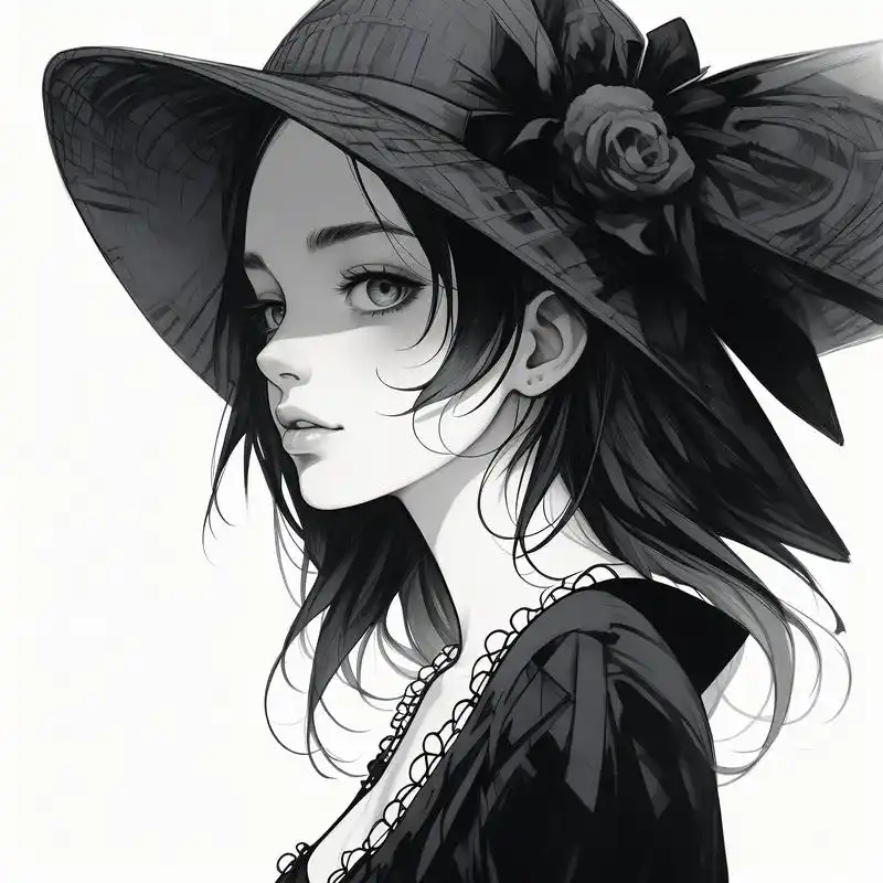 黑白头像女,冷酷又霸气90