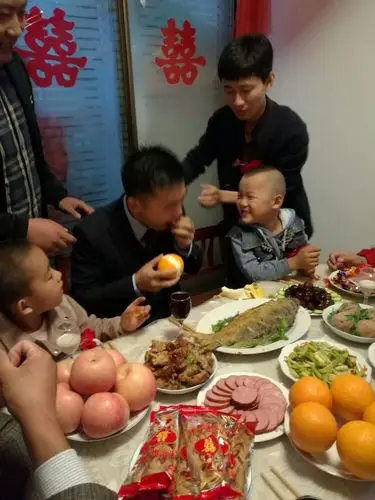 侯姝宇与曾强的幸福婚礼