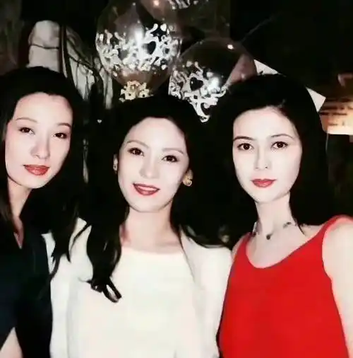 向太关之琳昔日合照曝光 肤白貌美超高颜值非常吸睛_太和_秀发_照片