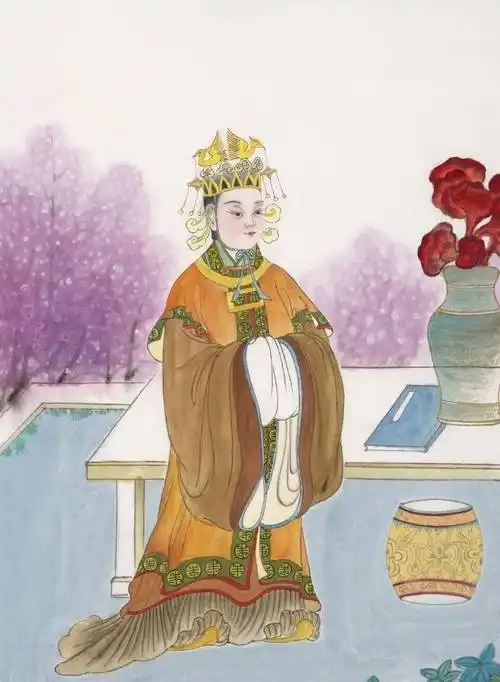 武则天画像武则天是中国历史上唯一的女皇,男权社会,女人掌权,大唐的