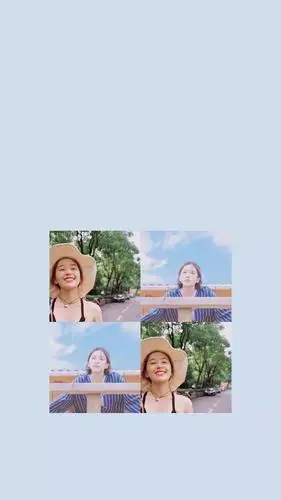 用4宫格壁纸做锁屏,妙啊