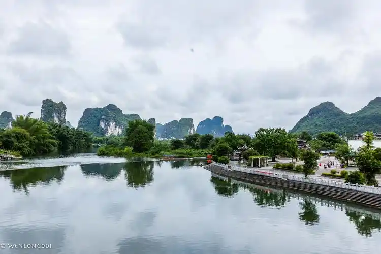 十一黄金周去桂林,在阳朔遇龙河看着甲天下的风景美哭了