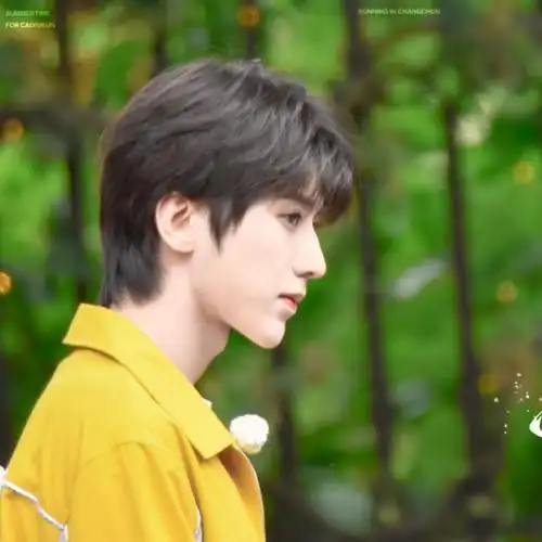 是在护着困困的头吧奔跑吧蔡徐坤