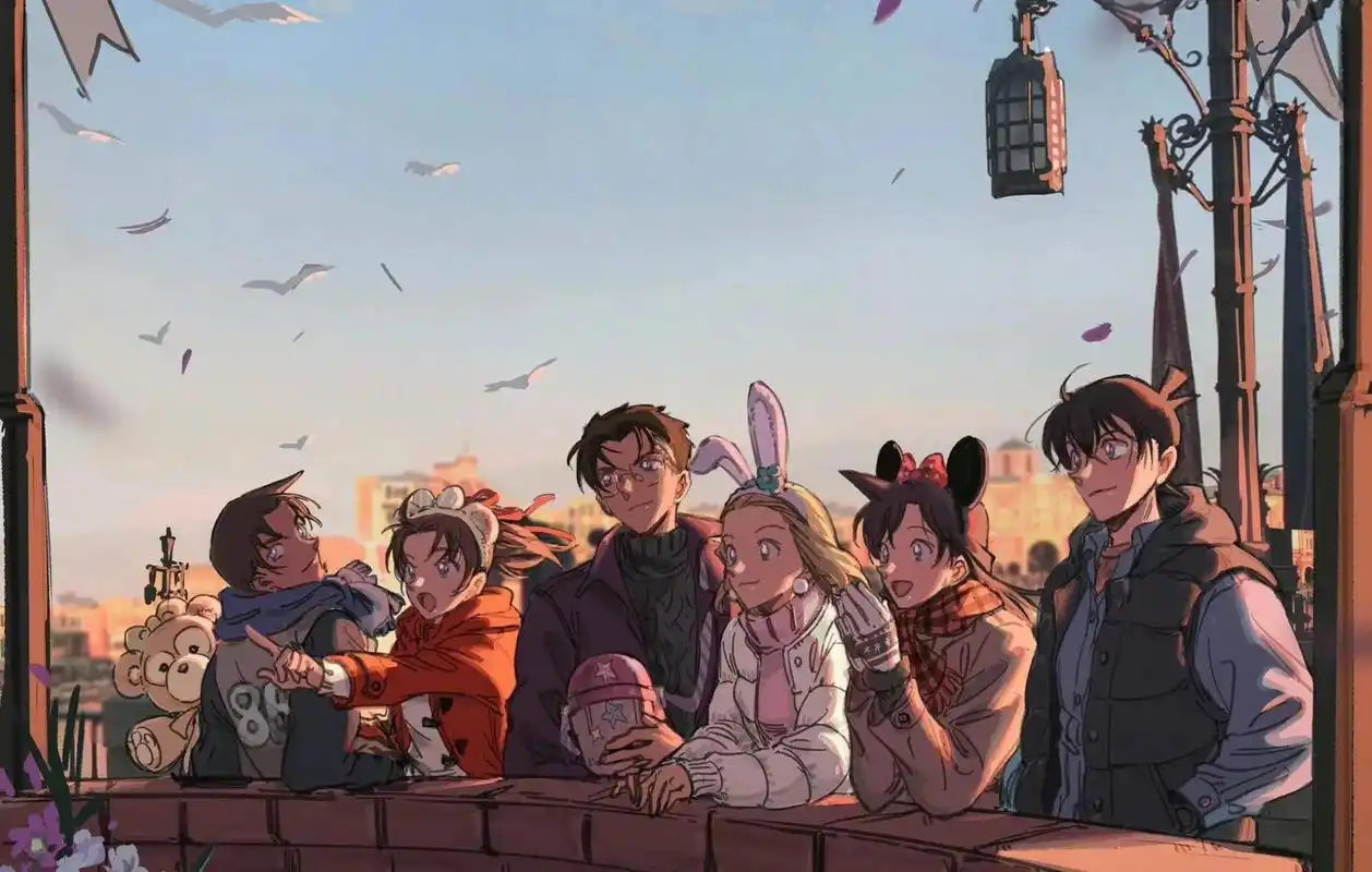 名侦探柯南官方公告# 官配没惹任何人