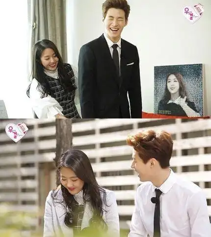 我们结婚了4幸运夫妇艺媛亲吻henry 宣言夫妇画报拍摄