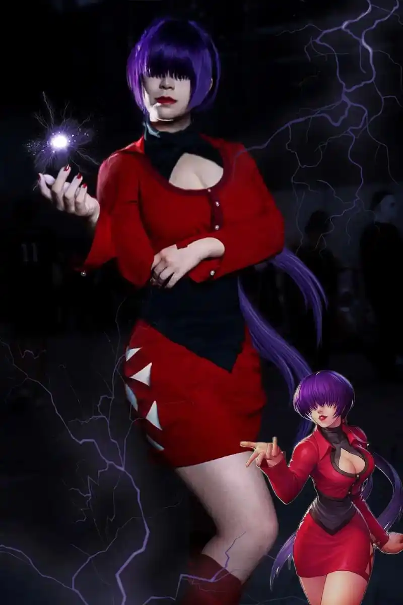 是谁2023年在搞拳皇.#cos #拳皇 #场照 #夏尔米  - 抖音