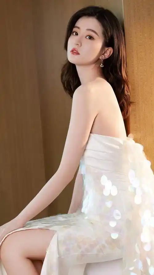 乔欣黑丝诱惑,苗条身材,高颜值性感清纯美女