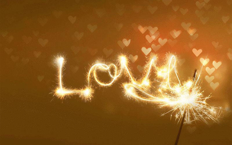 win7动态心形图案