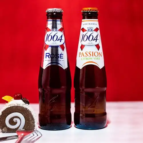 进口凯旋1664啤酒玫瑰rose/白啤/百香果/树莓蓝莓桃红等果味精酿