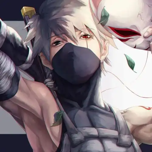 火影美图,卡卡西除了帅还是帅啊!_腾讯新闻