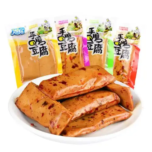 豆干尚宾手磨1500g重庆嫩豆干豆豆腐干小包包装豆腐干