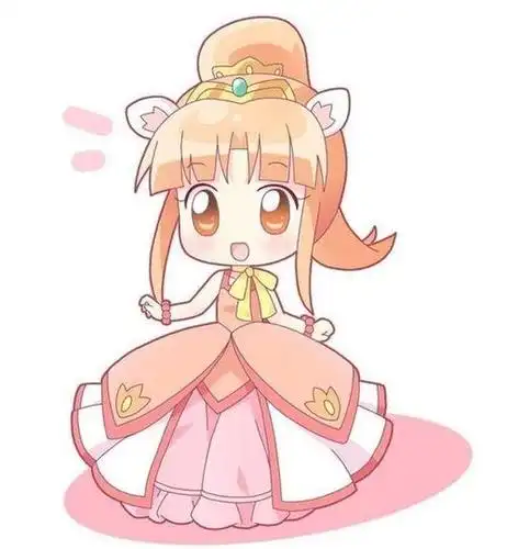 可爱卡通小女孩图片展示