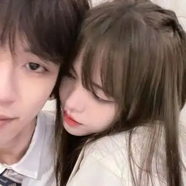 情侣头像温柔治愈真人