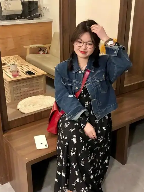 155 110斤 微胖穿搭|  是春天的感觉啦