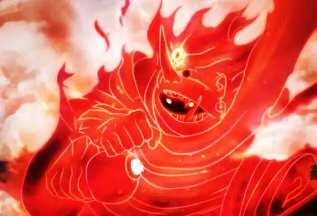 宇智波鼬的须佐能乎是红色的并且