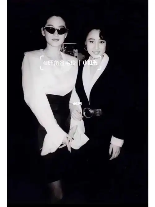 林青霞利智合影