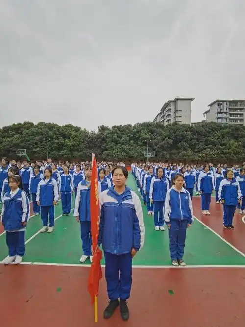奔跑吧少年石室佳兴中学部跑操比赛炸响校园