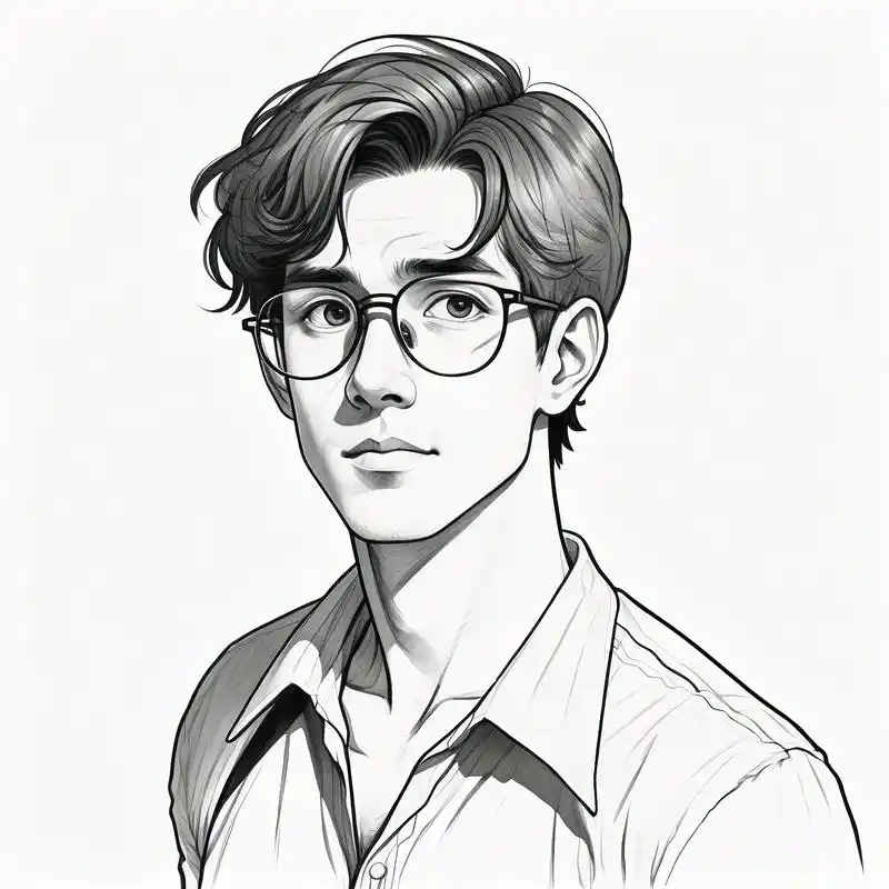 70后男子头像,稳重又帅气98