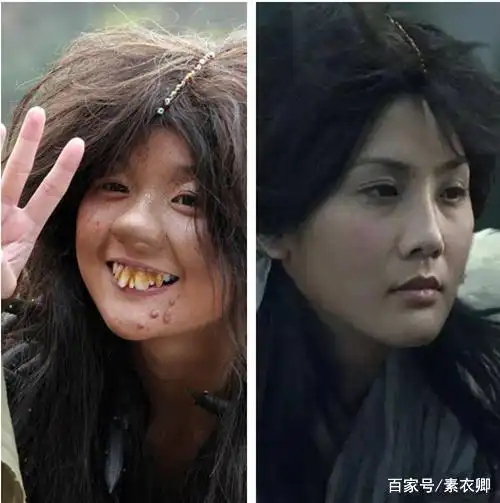 国内外女星"扮丑"照对比:有些国产剧可走点心吧,不尴尬吗?
