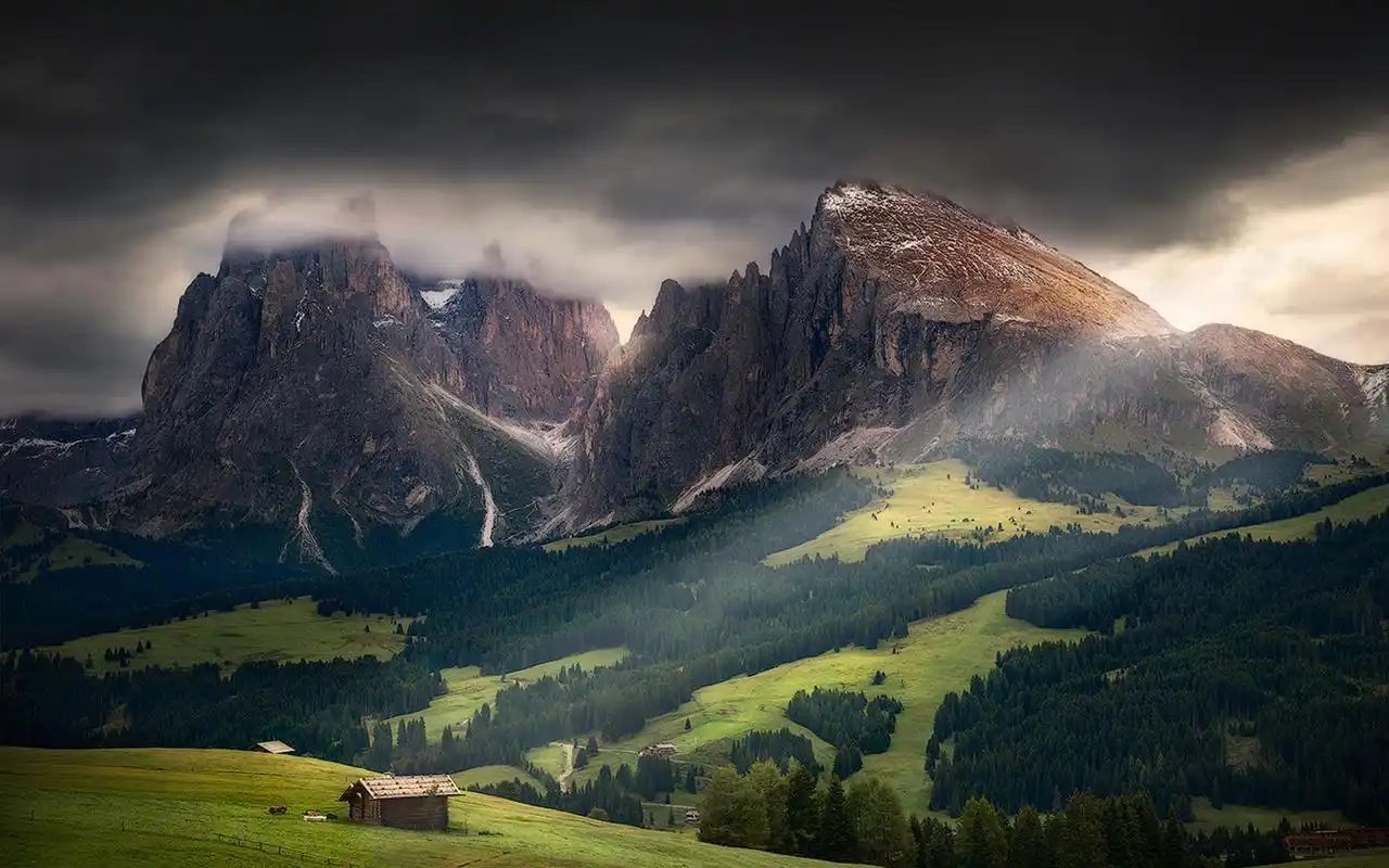 意大利唯美秀丽自然风景高清图片电脑壁纸