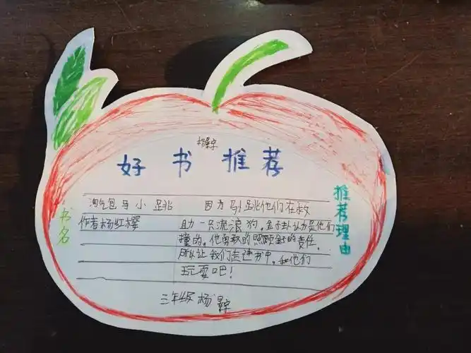 师生一起进行了好书推荐卡的创制,现发起不同年级的推荐卡票选活动