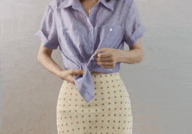 超强干货|t恤,衬衫打结方法终于来了!没别的,就是简单好学!