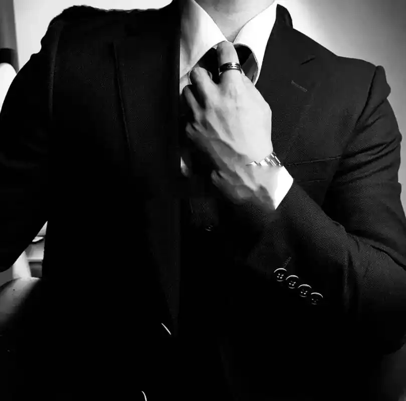 禁欲系西装部位男头