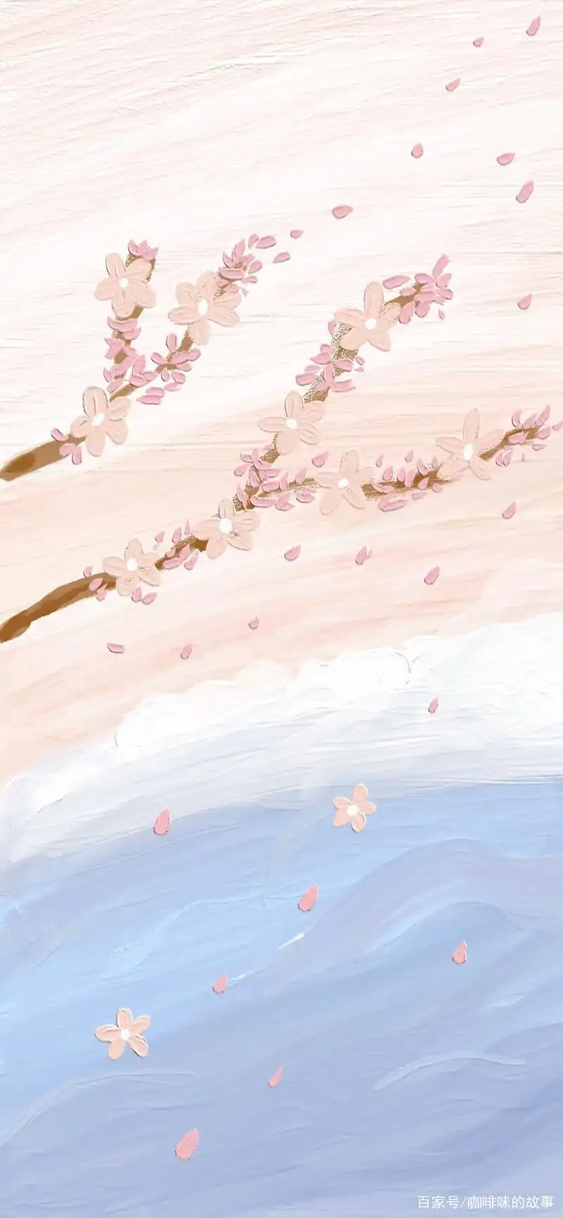 一堆超级适合微信背景的油画背景图,每一张都要保存下来吖