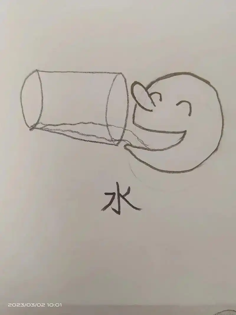 妈妈,喝水会长肉吗?