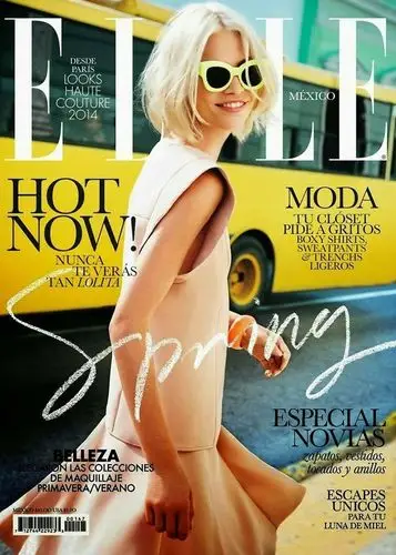 elle杂志封面设计合集