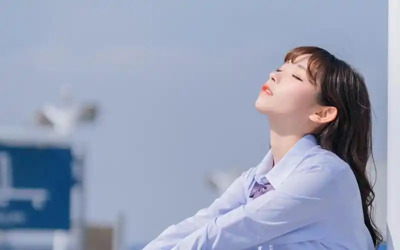 韩系风美女肤白貌美诱惑写真,高清壁纸图片,大陆美女-回车桌面