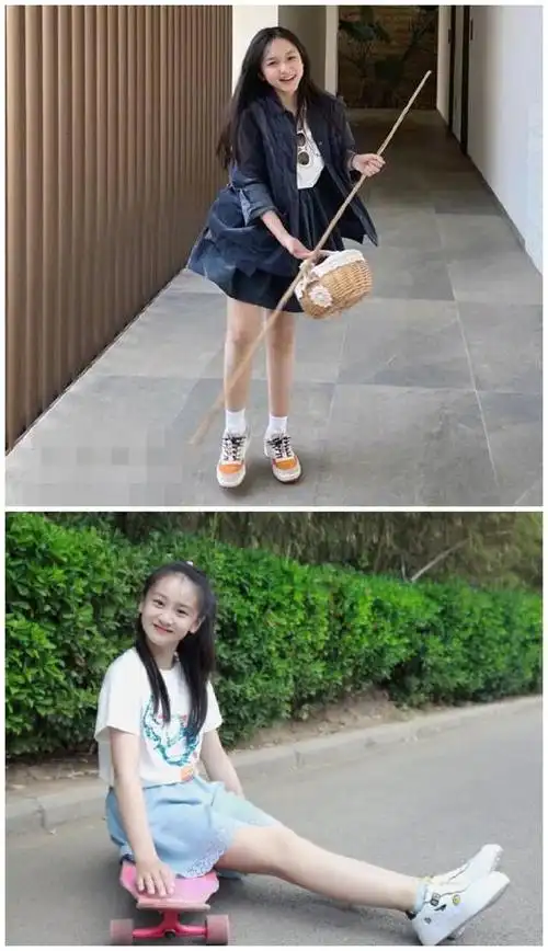 小芈月刘楚恬近照曝光12岁长腿吸睛颜值惊艳撞脸田亮女儿