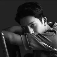 帅气的型男井柏然头像图片点击鼠标右键下载