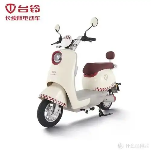 台铃电动车芳菲新款60v21ah大容量象牙白复古红任你选