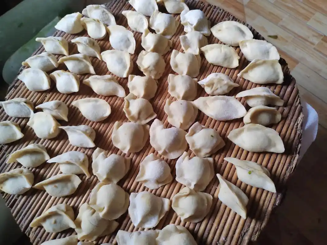 手工饺子 #自己动手丰衣足食 #要吃的快来我请客 #### - 抖音