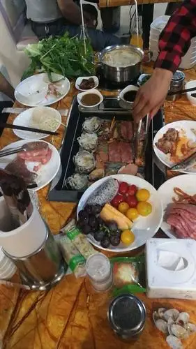 怼到爆新蔡排名前三的海鲜烤肉自助餐288元抢购300种食材不限量海鲜