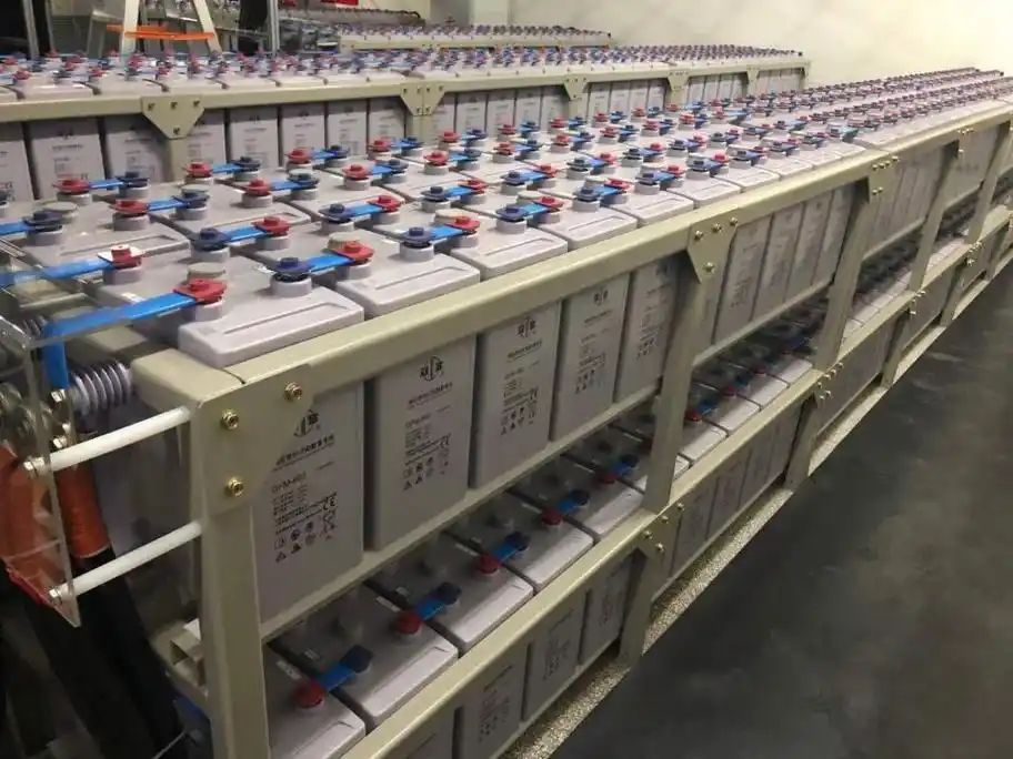 双登蓄电池gfm-1000 220v变电站安装调试