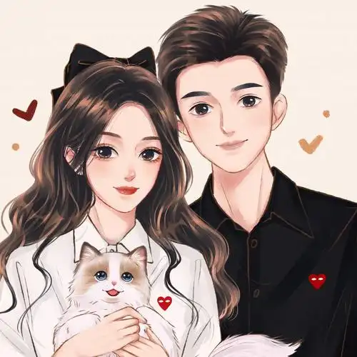 10034546501756商品名称:微信头像定制水彩手绘头像定制漫画头像情侣