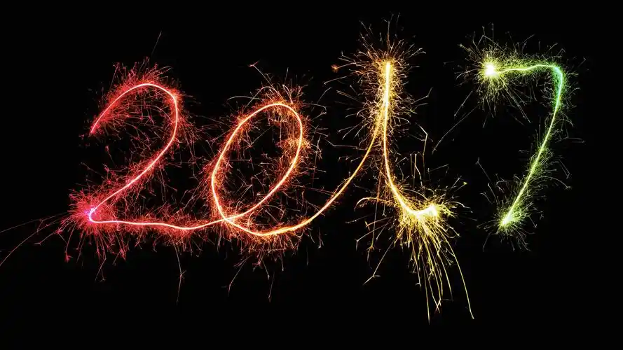 2017年,新年快乐,高清,图片,壁纸-桌酷