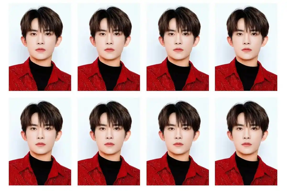 易烊千玺|证件照强势来袭 日出东方落于西,朝思暮想念于你