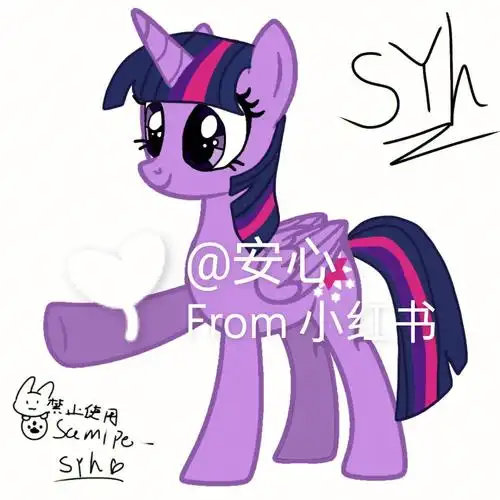 画一个紫悦暮暮我来摸个鱼